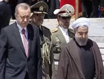 HASAN RUHANİ - Erdoğan, İran’da resmi törenle karşılandı