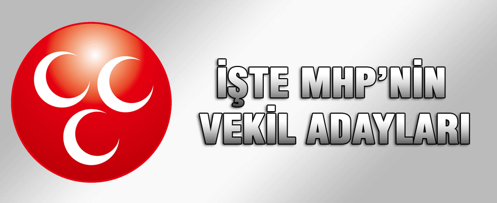 AK Parti aday listesi belli oldu