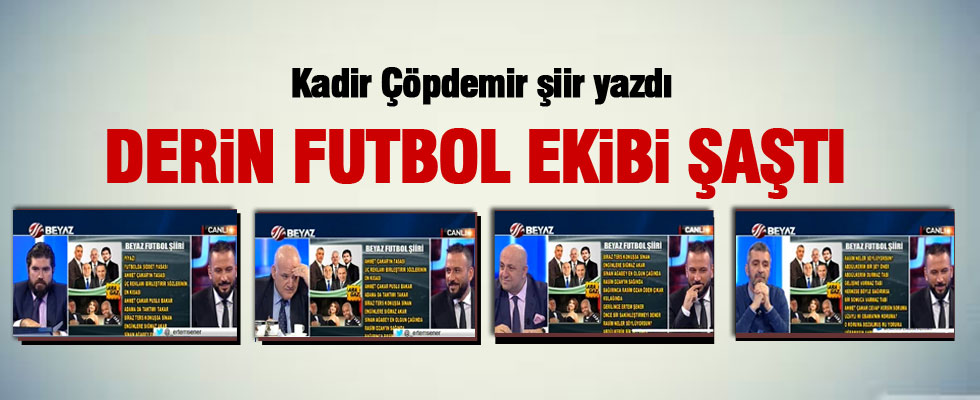 Kadir Çöpdemir'den Derin Futbol'a şiir