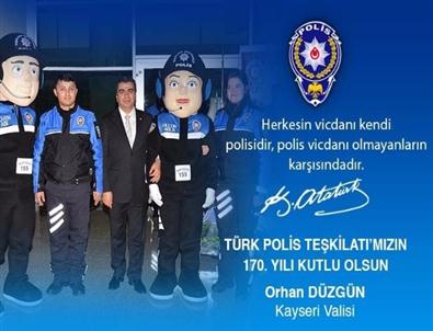 Vali Orhan Düzgün'ün '10 Nisan Polis Günü' Kutlama Mesajı