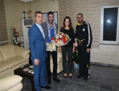 Hüsnü Şenlendirici İle Hakan Altun’dan Emniyet’e Ziyaret