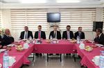 Vali Yavuz, Kaymakam ve İl Genel Meclisi Üyeleriyle Bir Araya Geldi