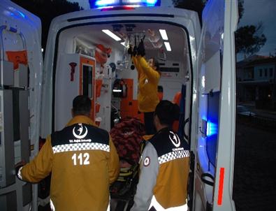 Yoldan Çıkan Otomobil Takla Attı; 1 Yaralı