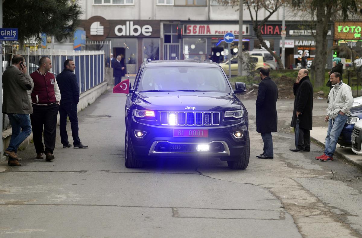 Trabzon Valisi Öz'den Emniyet Müdürlüğü'ne ziyaret