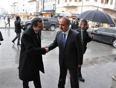 Abd Büyükelçisi Bass’dan Konya Valisi Erol’a Ziyaret