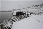 KAR SÜRPRİZİ - Derbent’te Nisan Ayında Kar Yağışı