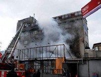 YANGıN YERI - Sanayi Sitesinde büyük yangın