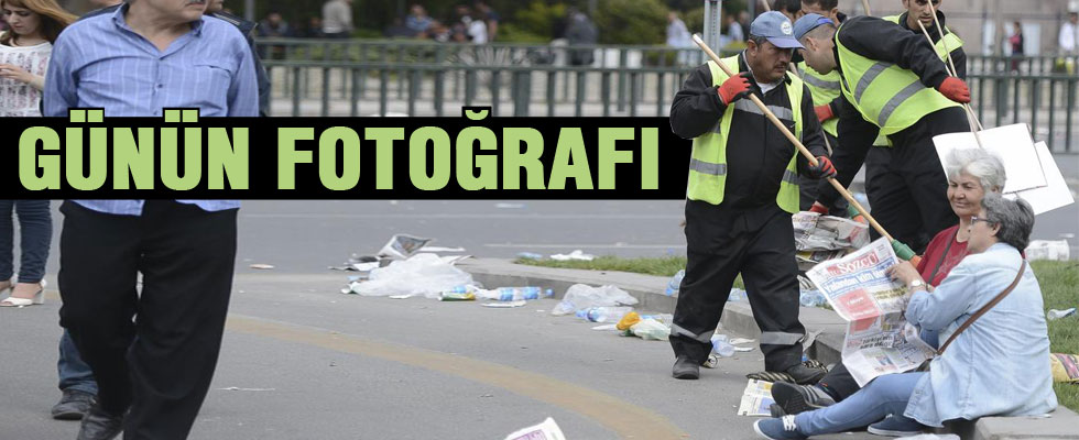 Başkent'te 1 Mayıs Sıhhiye'de kutlandı