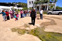 BODRUM KAYMAKAMI - Bodrum İslamhaneleri Mahallesi'nde Pis Su Tepkisi