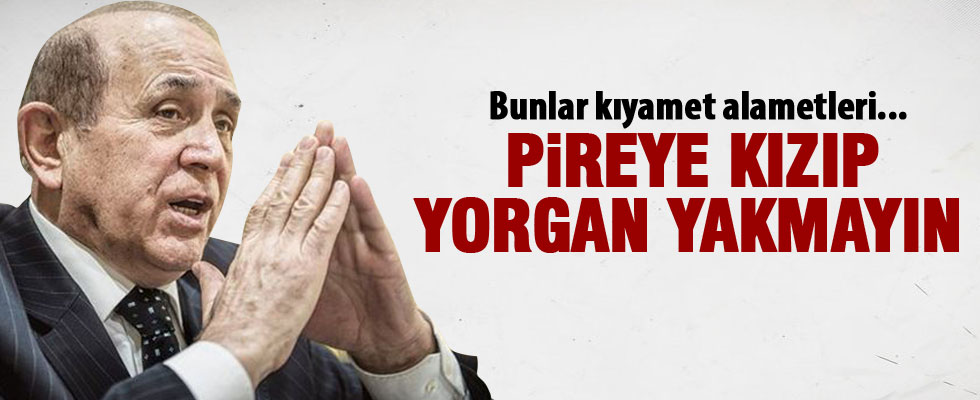 Burhan Kuzu: Pireye kızıp yorgan yakmayın
