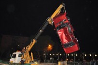 Eskişehir'de Otomobil Sulama Kanalına Uçtu Açıklaması 1 Yaralı