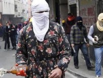 Işid'den etek giyip kaçanlar, 1 Mayıs'ta molotof attılar