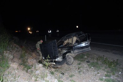 Koyulhisar'da Trafik Kazası Açıklaması 1 Yaralı