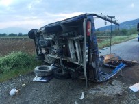 Manisa'da Trafik Kazası  Açıklaması1 Ölü, 1 Yaralı