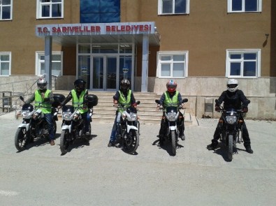 Sarıveliler Belediyesi Araç Filosuna Dört Adet Motosiklet Ekledi