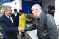 AK Partili Fırat Palandöken'de Esnaf Gezdi