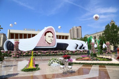 Azerbaycan'da 'Gül Bayramı'