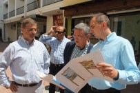 Başkan Kayalı, Cephane Sokaktaki Çalışmaları İnceledi