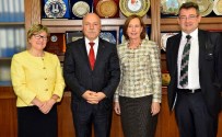 BÜYÜKELÇİLER - Başkan Sekmen, Finlandiya Ve Lüksemburg Büyükelçileri'ni Konuk Etti