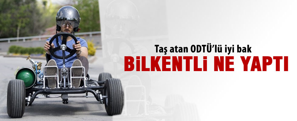 Bilkent Üniversitesi'nden 'havalı' araç