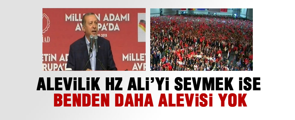 Cumhurbaşkanı Erdoğan, Almanya'da konuştu