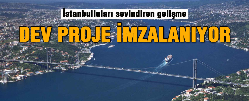 Dev proje imzalanıyor!