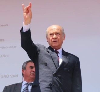 MHP Genel Başkanı Bahçeli'nin Aydın mitingi
