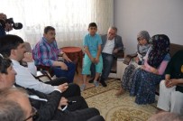 ŞEHİT KIZI - Recai Berber'den Maden Şehidi Ailelerine Ziyaret