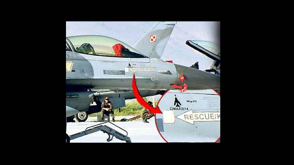 F-16’larda ilk ‘Kill Mark’lar