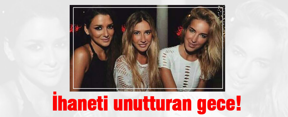 Burcu Esmersoy'a ihaneti unutturan gece