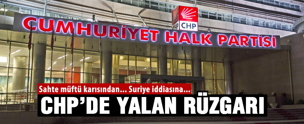 CHP'nin boşa çıkan iddiaları