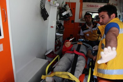 Sakarya'da İş Kazası Açıklaması 1 Yaralı