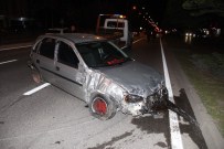 Samsun'da Trafik Kazası Açıklaması 2 Yaralı