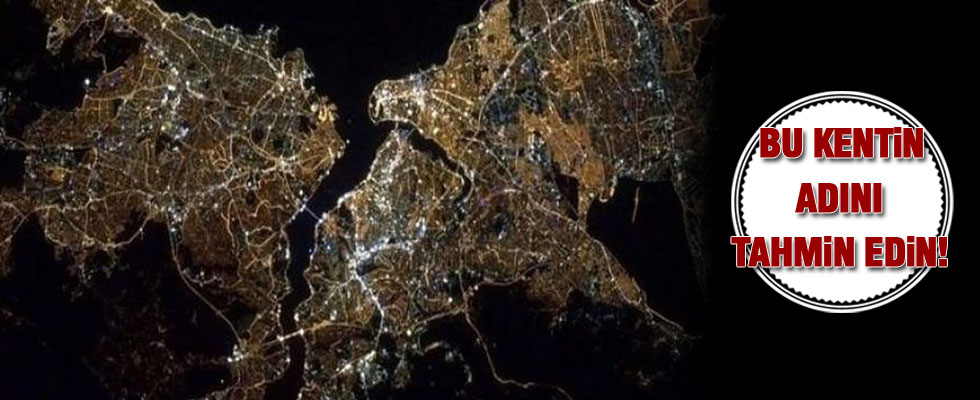 Amerikalı astronot paylaştı