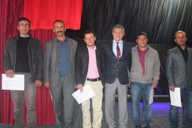 Eruh'ta Çobanlara Sertifika Verildi