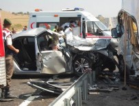 Ardahan'da feci kaza!