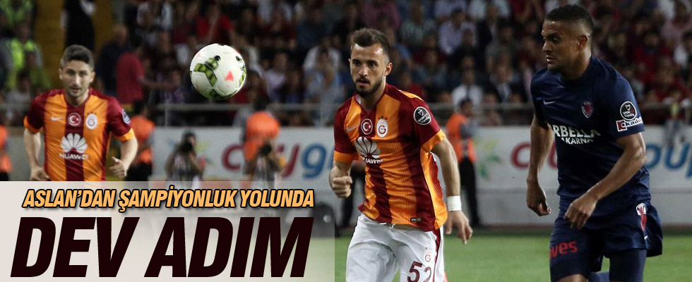 Mersin İdman Yurdu: 0 Galatasaray: 1 maç sonucu