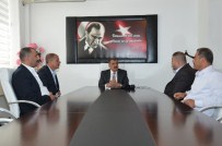 İBRAHIM AVCı - Otoparkçılar Ve Yıkamacılar Derneği Gürkan'ı Ziyaret Etti