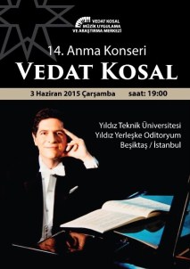Vedat Kosal YTÜ'de Anılacak