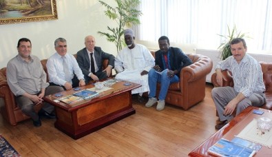 Afrika STK'lar Birliği Başkanından İhlas Vakfı'na Ziyaret