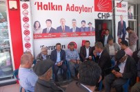 ŞEBEKE SUYU - AK Parti'li Aydın, CHP Seçim Bürosu'nu Ziyaret Etti