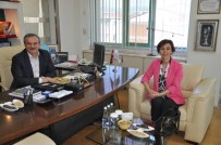 FAHRI ÇAKıR - DTSO Başkanı Çakır Rektör Şerifoğlu'nu Ağırladı