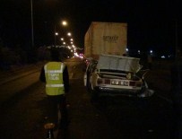 Mardin'de Otomobil Tıra Çarptı Açıklaması 1 Ölü