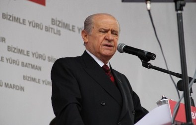 MHP lideri Bahçeli Çorum'da