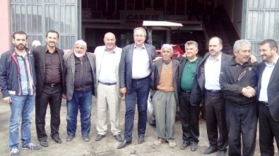 AK Parti Milletvekili Adayları Sanayi Esnaflarını Ziyaret Etti
