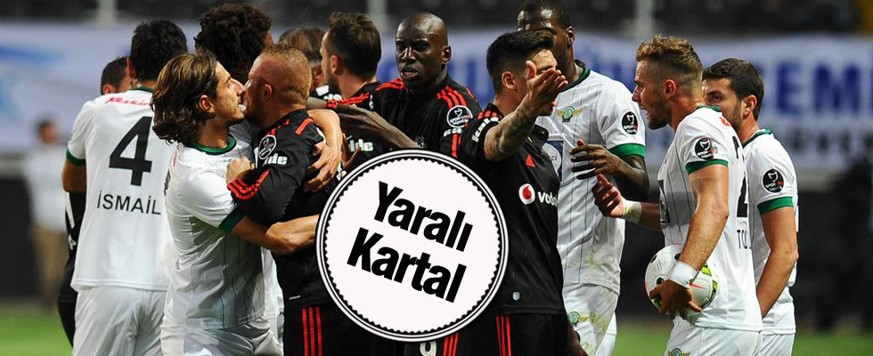 Akhisar Belediyespor: 1 Beşiktaş: 1 maç sonucu
