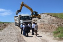 KOCAPıNAR - Cizre Kaymakamı Adanur Yol Yapım Çalışmalarını İnceledi