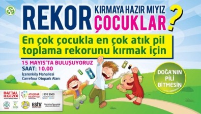 En Çok Çocukla En Çok Atık Pil Toplama Ödül Töreni