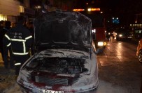 Eskişehir'de Otomobil Yangını