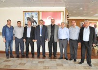 ALI ÇAKıR - Esnaf Kefalet Yönetiminden Başkan Alıcık'a Ziyaret